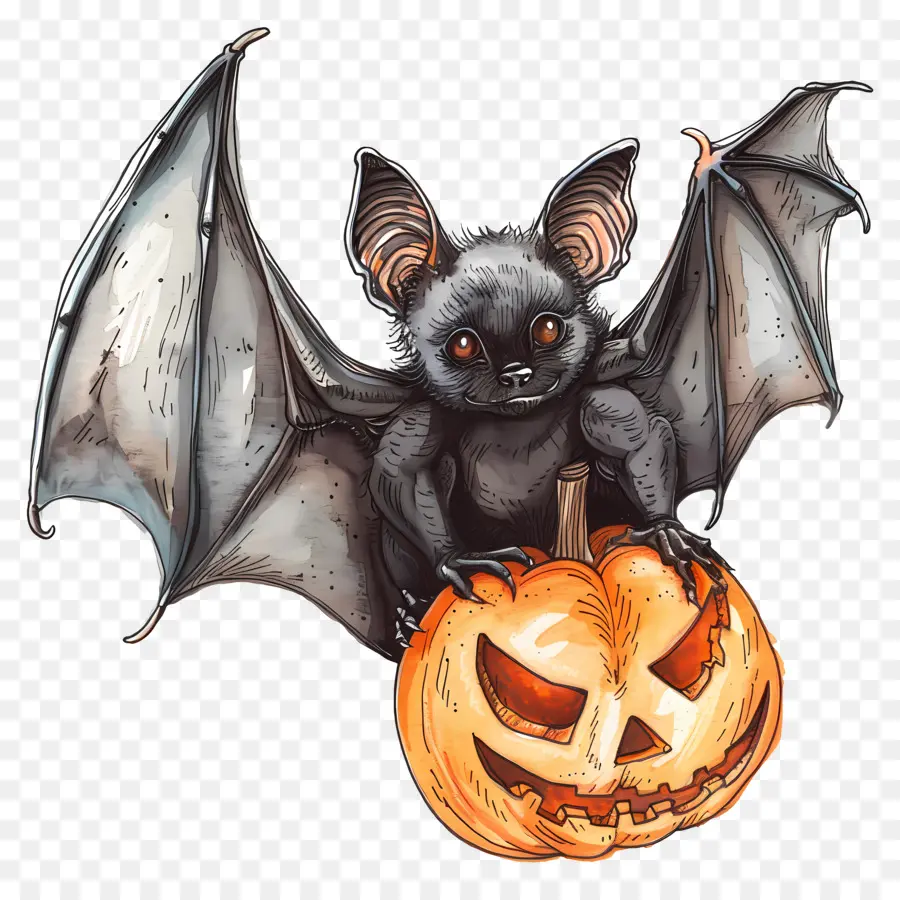 Halloween Morcego，Bat PNG