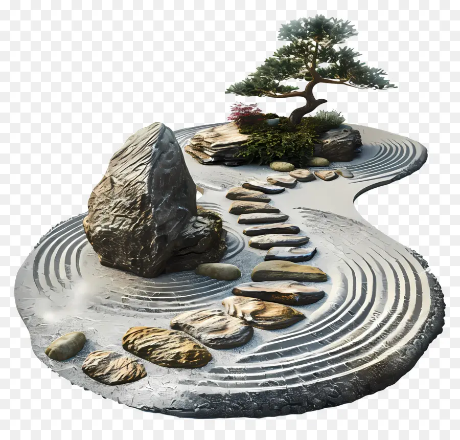 Jardim Zen，Rock Garden PNG