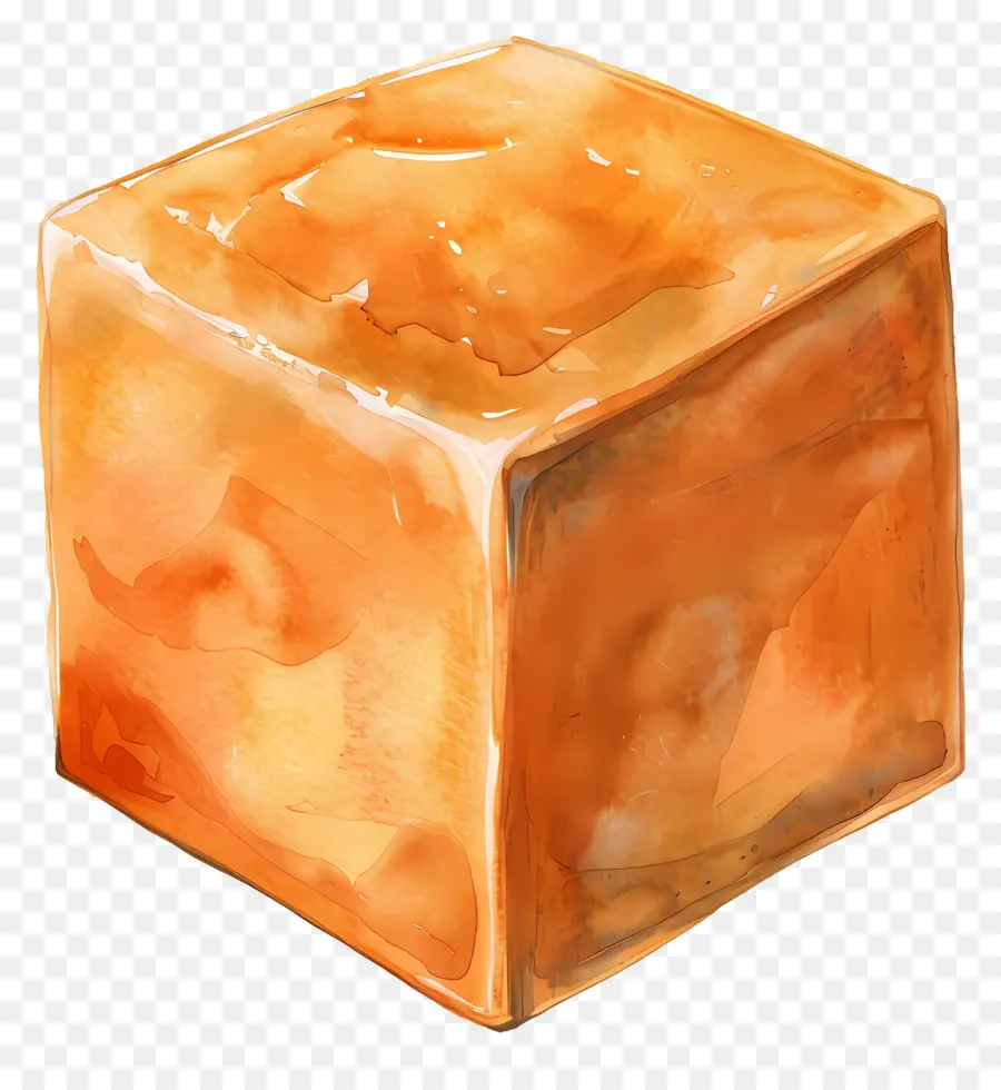 Cubo De Caramelo，Queijo PNG