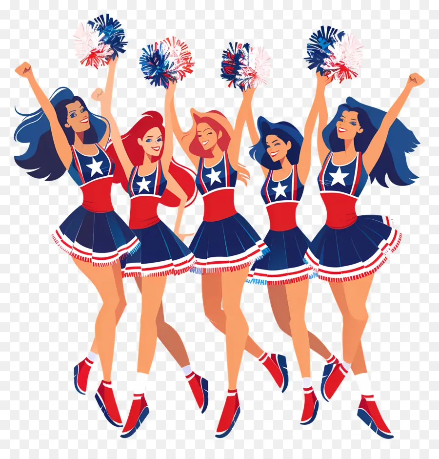 Cheerleaders，Torcida PNG