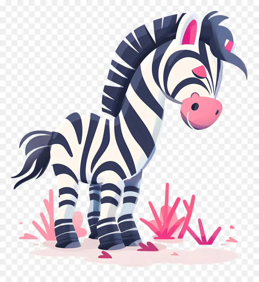 Zebra Dos Desenhos Animados，Zebra PNG