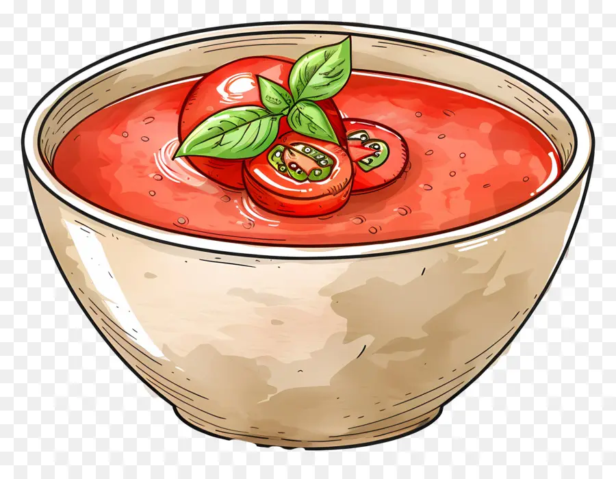 Gaspacho，Sopa De Tomate PNG