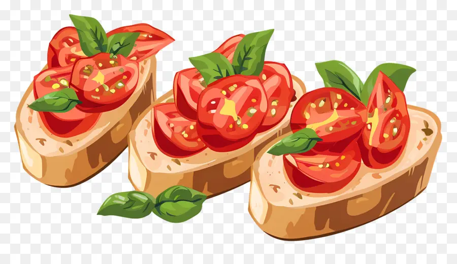 Bruschetta，Pão PNG