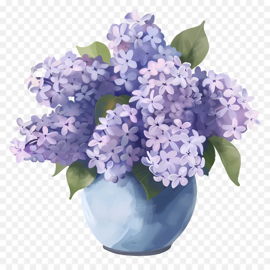 Lilaça Estética，Vaso Azul PNG