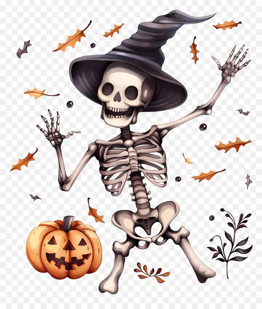 Halloween Esqueleto，Esqueleto PNG