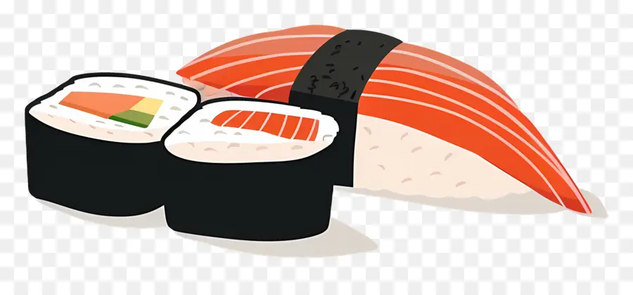 Sushi，Salmão PNG