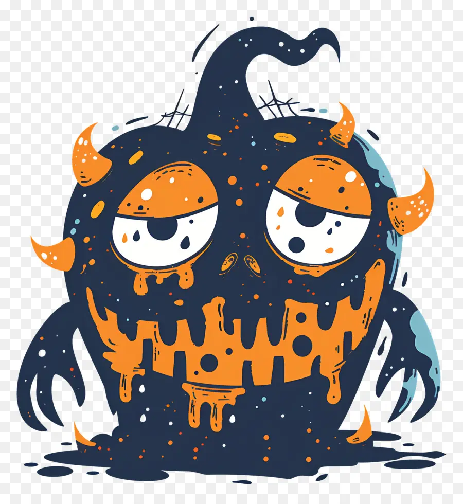 Halloween Monstro，Demônio PNG