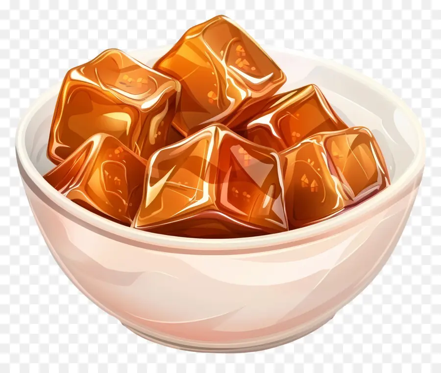 Cubo De Caramelo，Cubos De Açúcar De Gengibre PNG