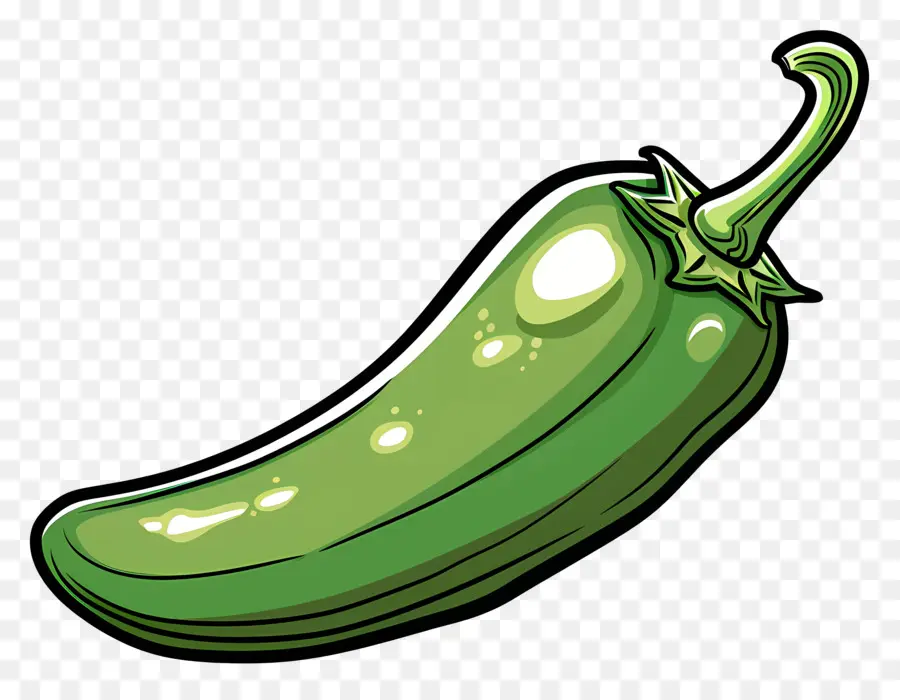 Pimenta Jalapeno，Jalapeno Verde PNG