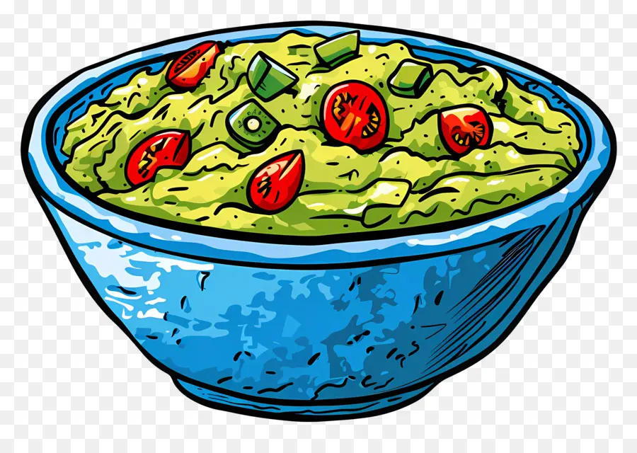Guacamole，Abacate PNG
