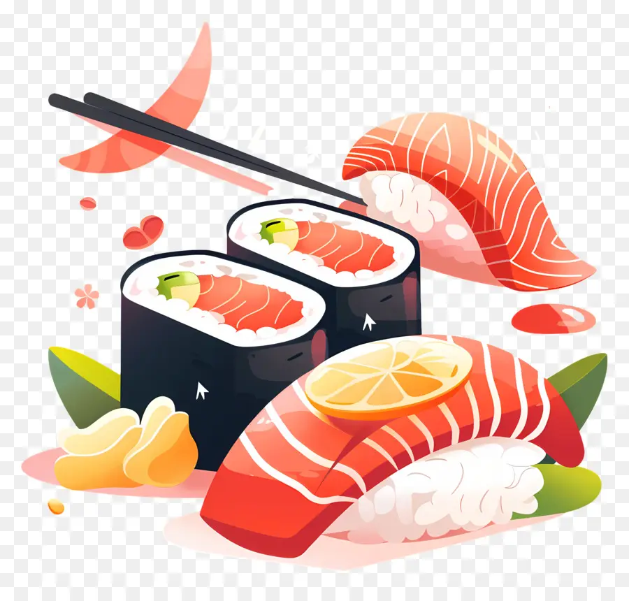 Sushi，Rola PNG