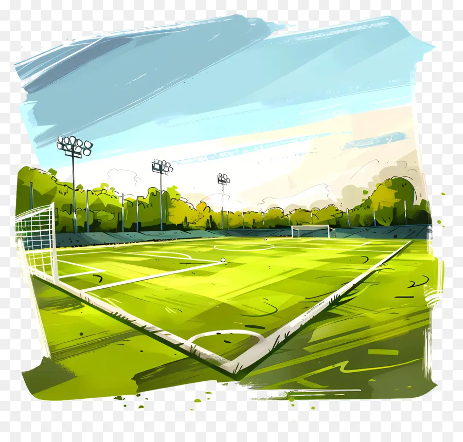 Campo De Futebol，Futebol PNG