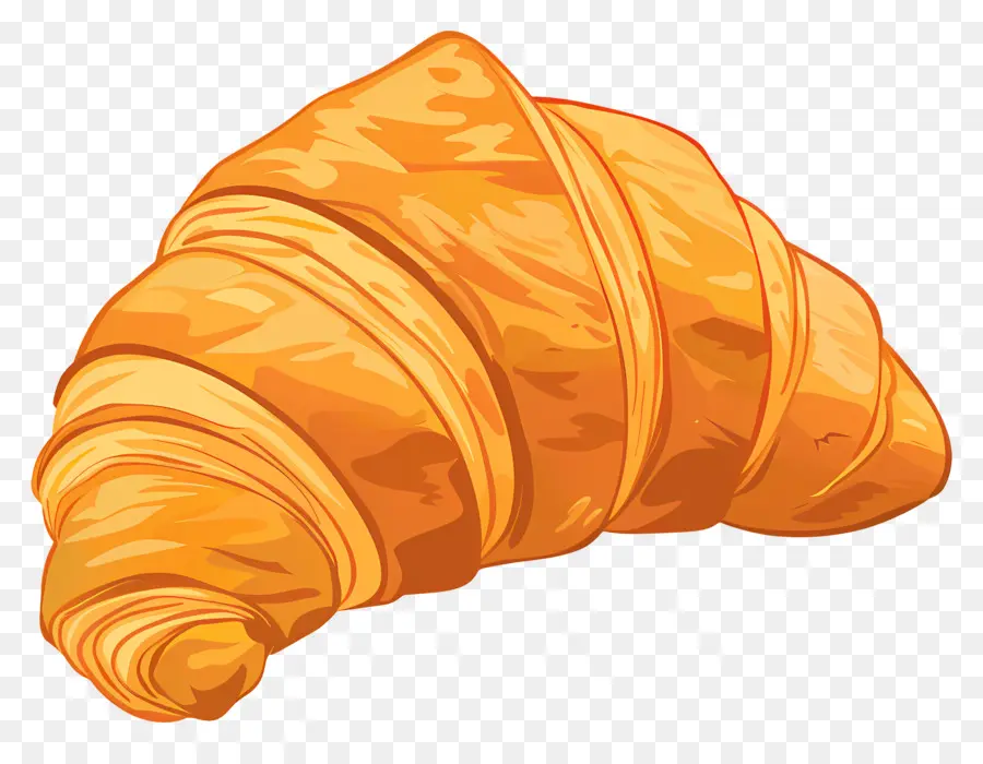 Croissant，Pastelaria PNG