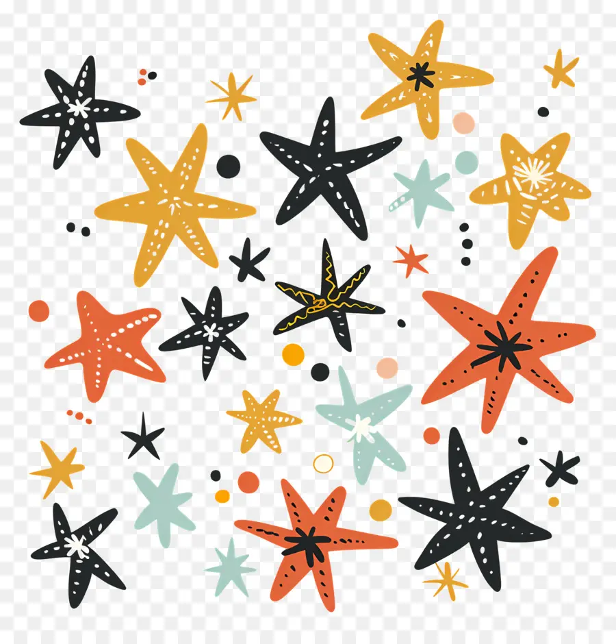 Estrelas De Natal，Estrela Do Mar PNG