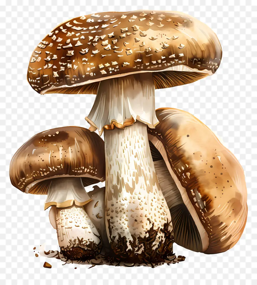 Cogumelo Shiitake，Desenho De Cogumelos PNG