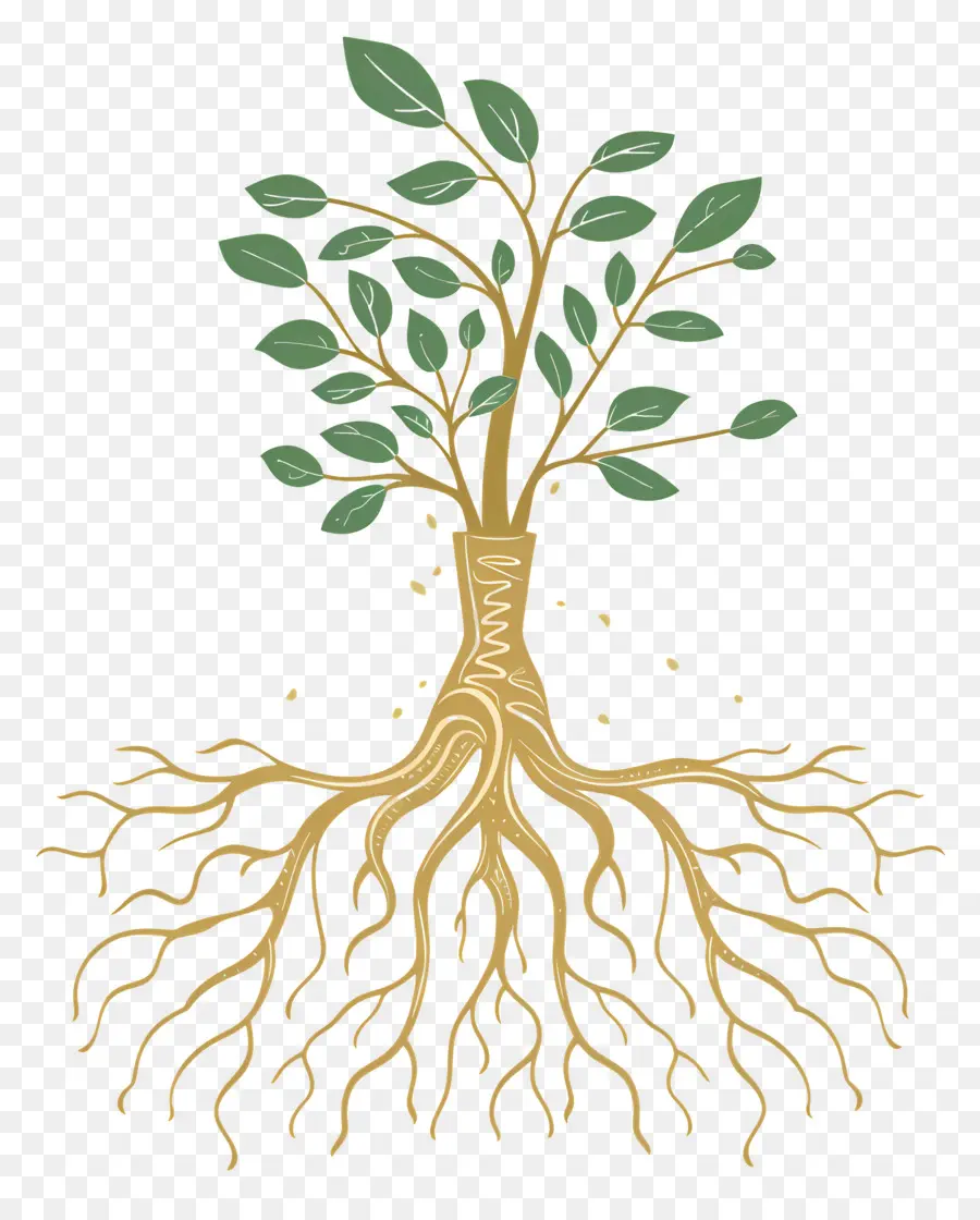 Raiz Da Planta，árvore PNG