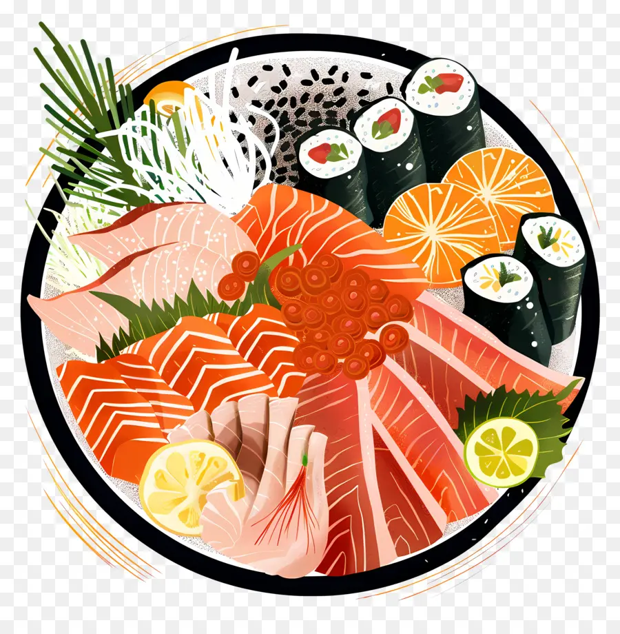 Sashimi，Sushi PNG