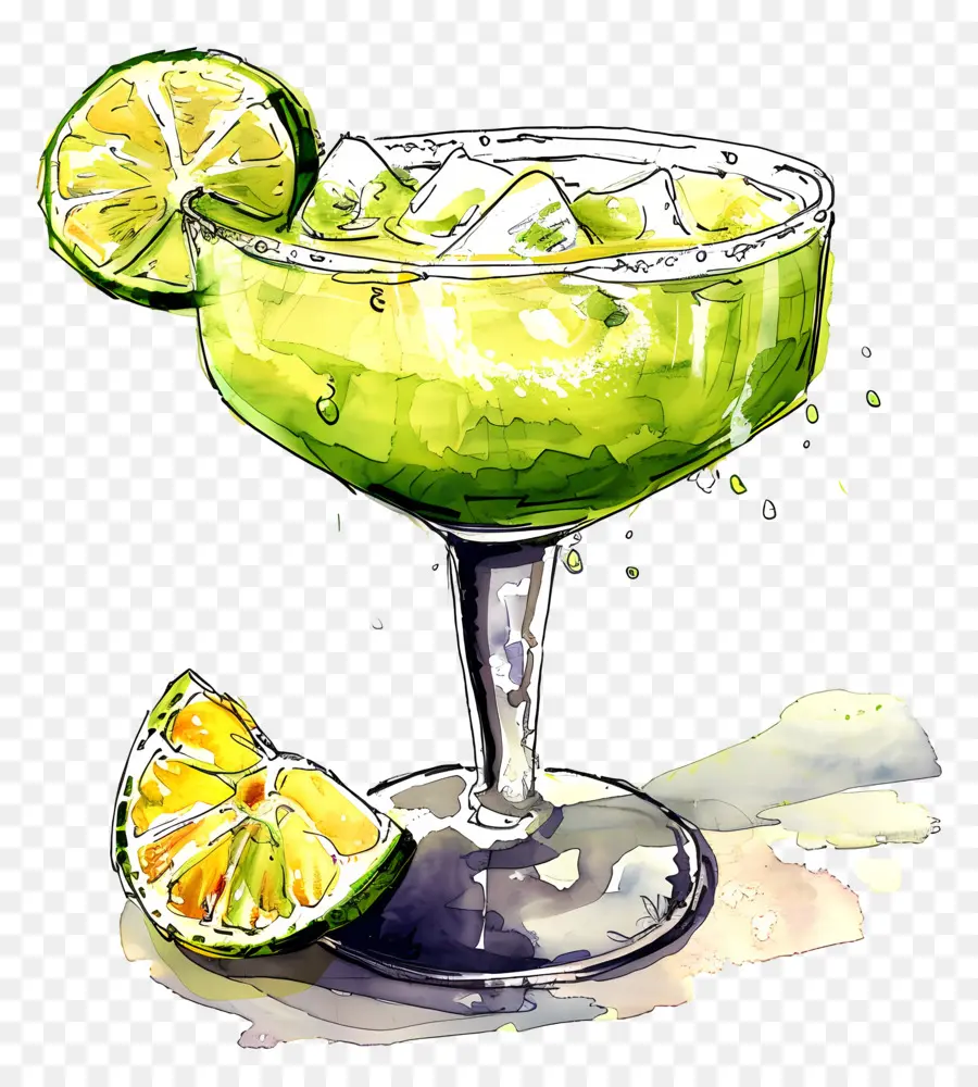 Margarita，Bebida Tropical PNG