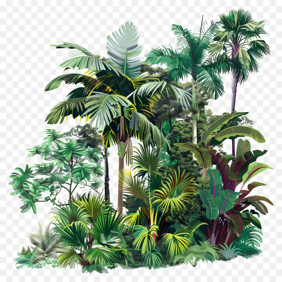 Floresta Tropical，Selva Tropical PNG