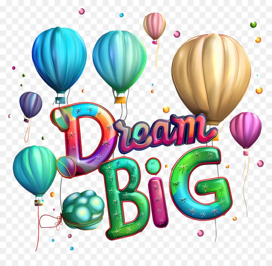 Sonho Grande，Balões PNG