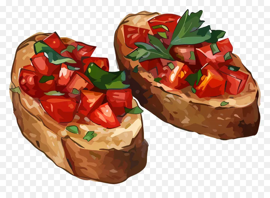 Bruschetta，Aperitivo PNG