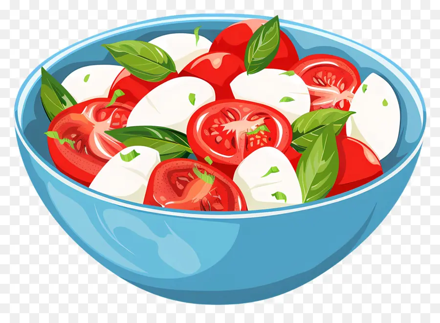 Salada Caprese，Salada Italiana PNG