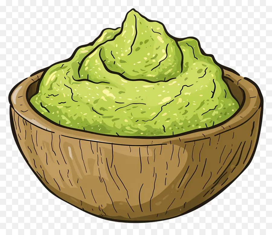 Guacamole，Molho Verde PNG