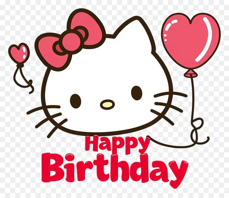 Feliz Aniversário，Hello Kitty PNG