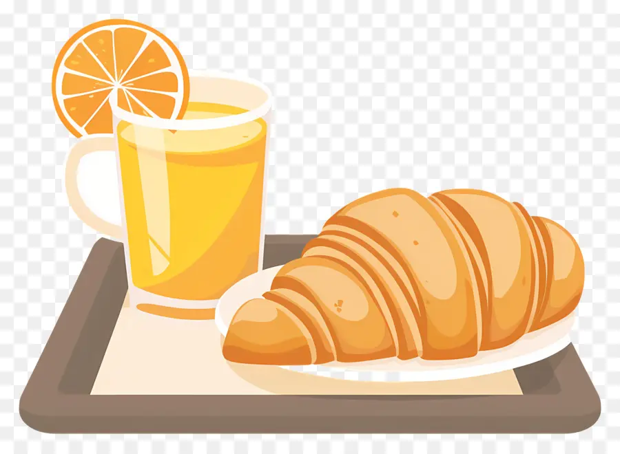 Pequeno Almoço，Croissants PNG