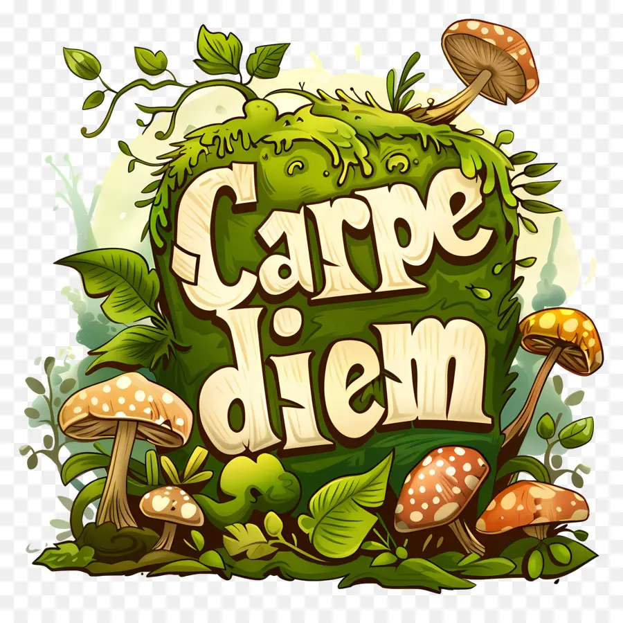 Carpe Diem，Floresta De Cogumelos PNG