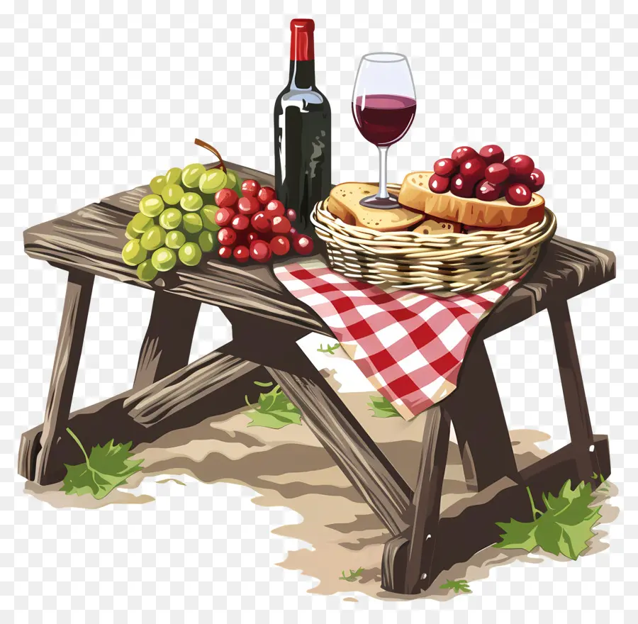 Mesa De Piquenique，Piquenique PNG