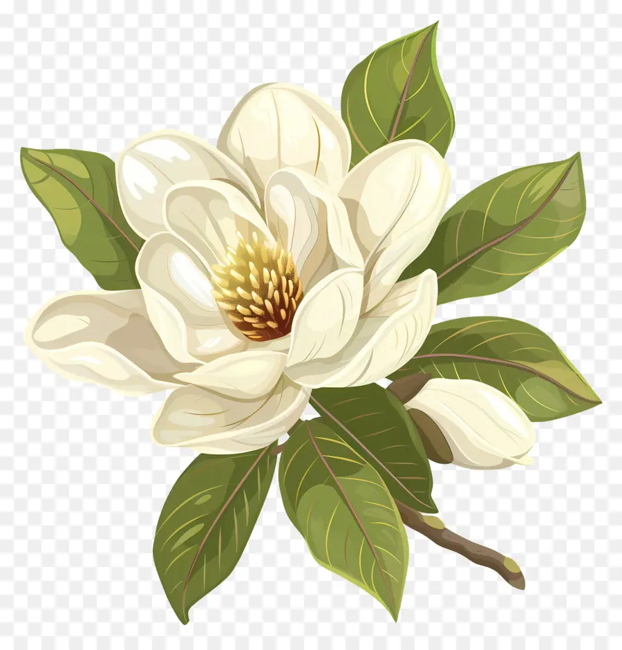 Flor De Magnolia，Flor PNG