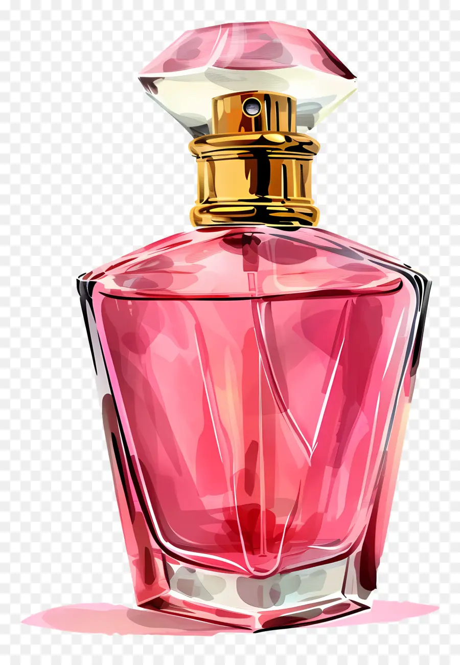 Frasco De Perfume，Cor De Rosa Garrafa PNG