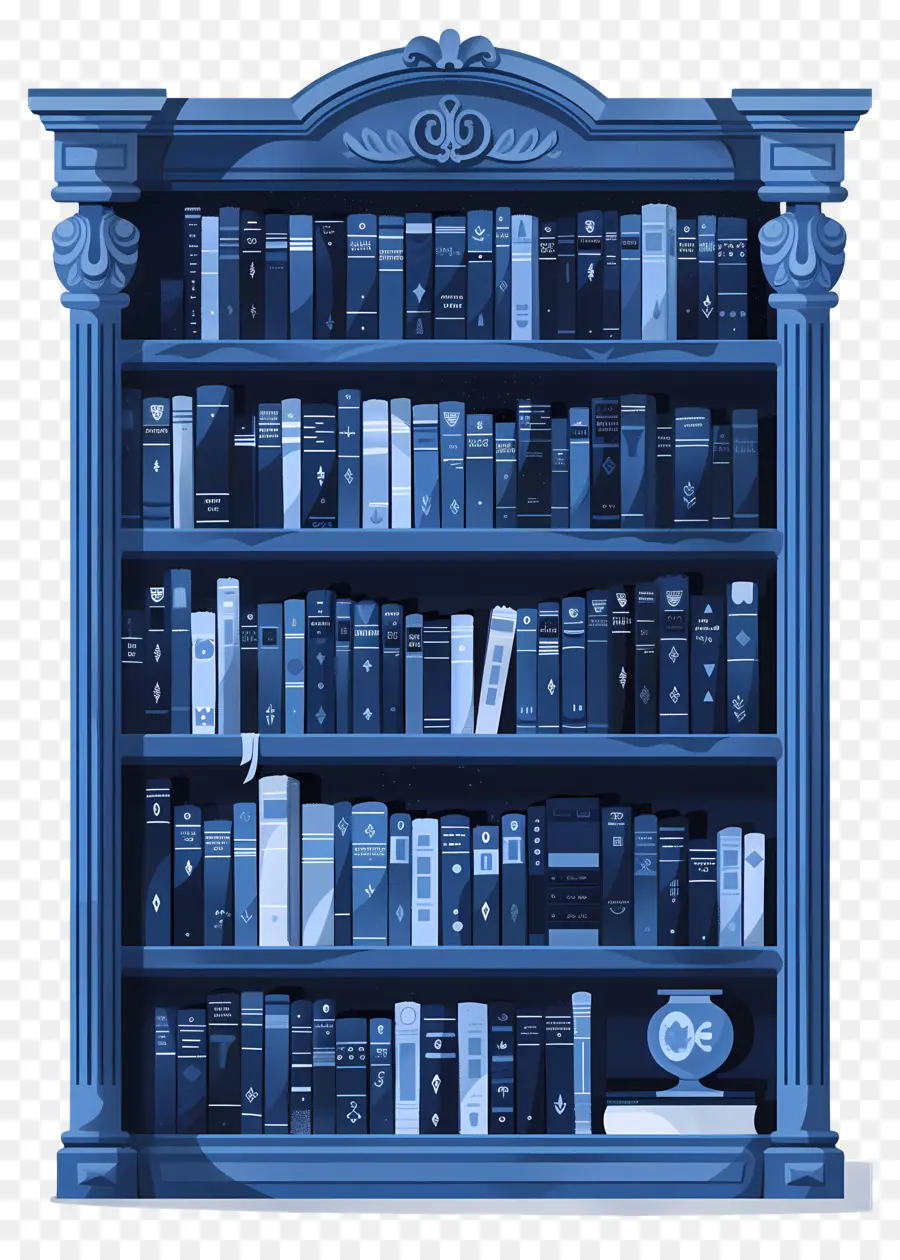 Biblioteca，Bookshelf PNG