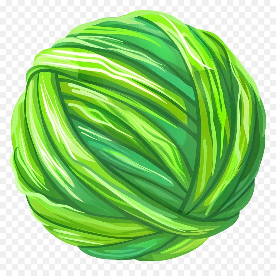 Bola De Fio Verde，Fio Verde PNG