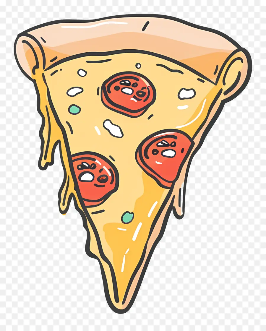 Cartoon Pizza，Pizza PNG
