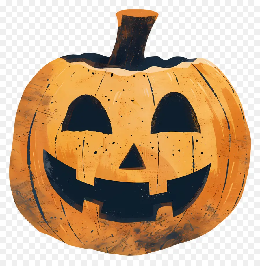 Jack O'lantern，Abóbora Esculpida PNG