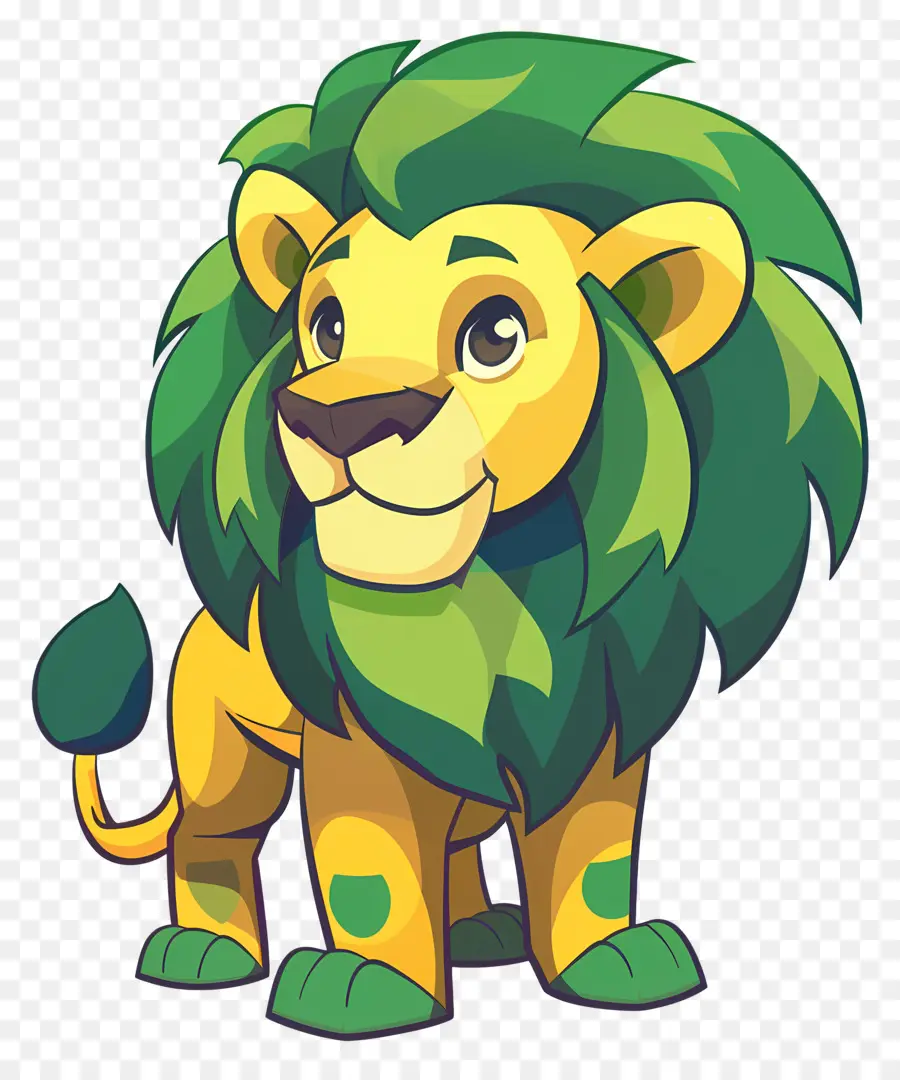 Desenho Animado Leão，Leão De Desenhos Animados PNG
