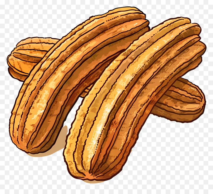 Churros，Pepino PNG