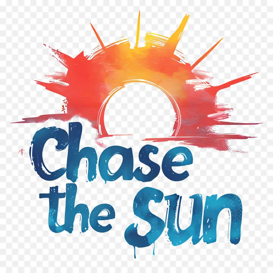 Perseguir O Sol，Sol Logotipo PNG