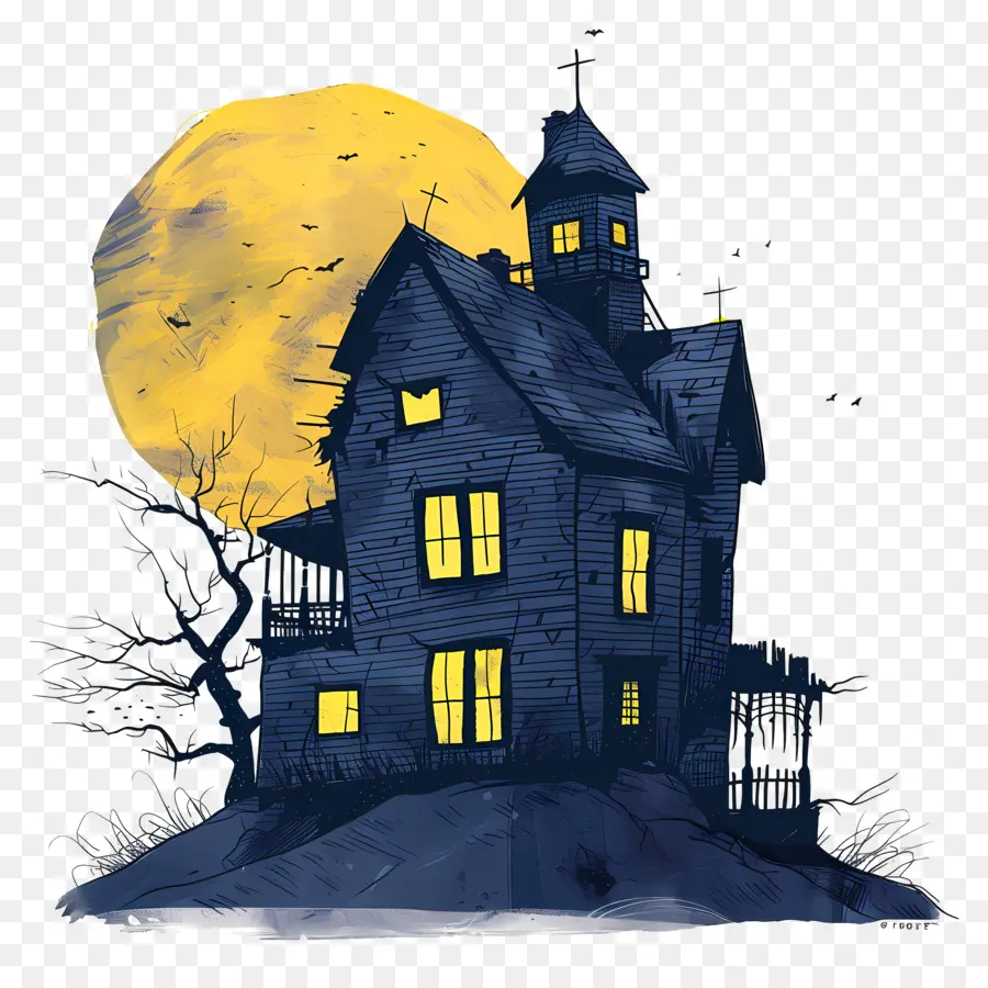 Casa Mal Assombrada，Spooky PNG