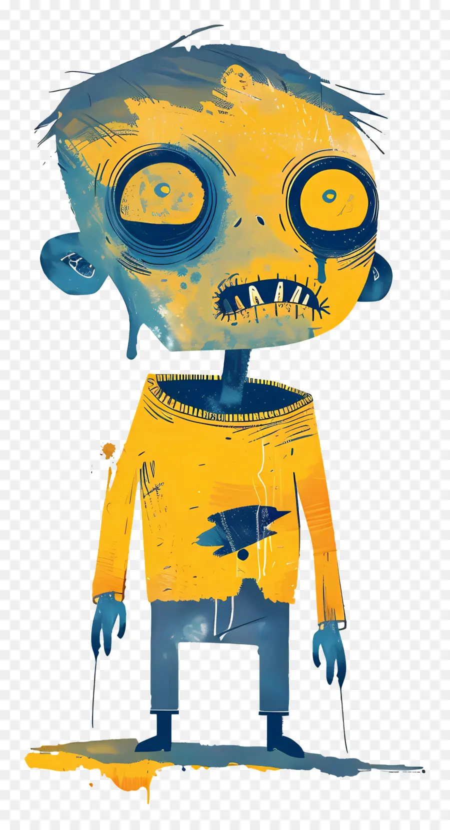 Zombie，Personagem De Desenho Animado PNG