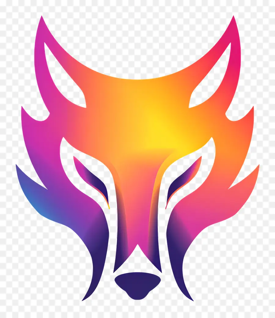 Design Simples，Design Do Logotipo Da Fox PNG