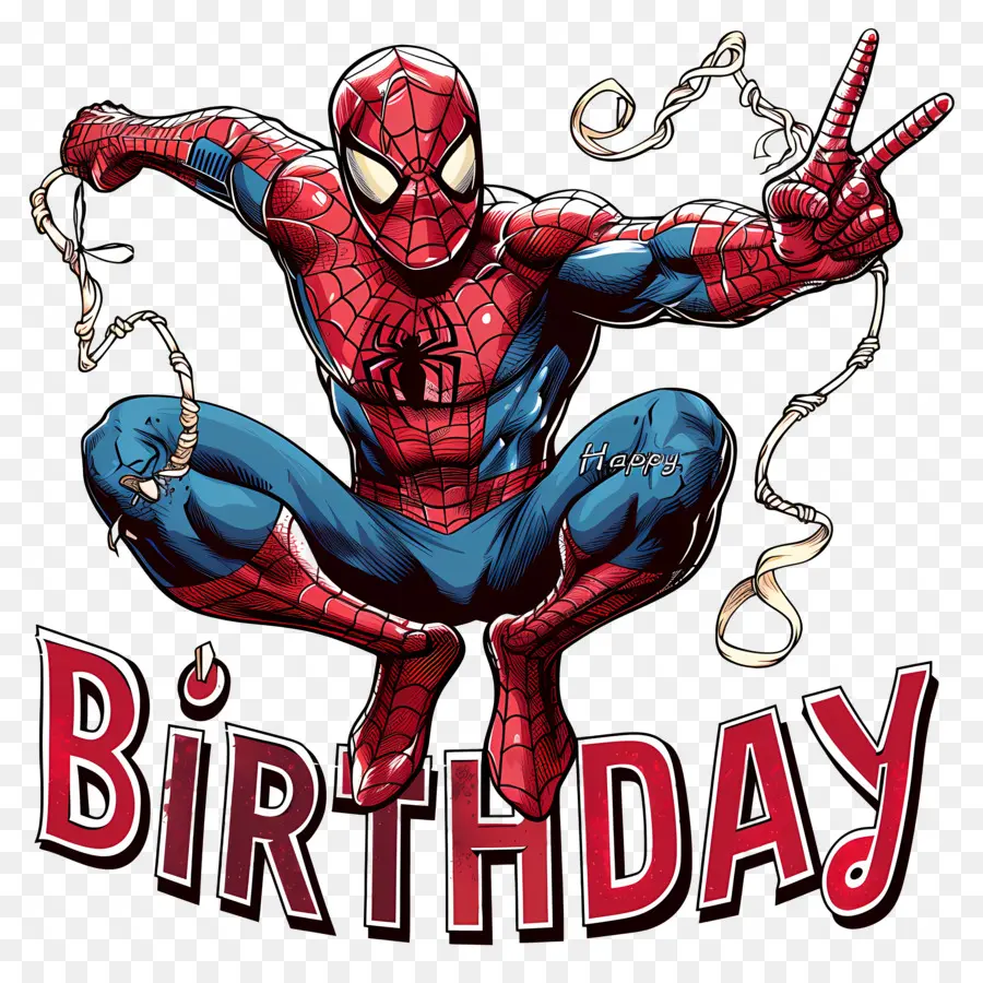 Aniversário，Homem Aranha PNG