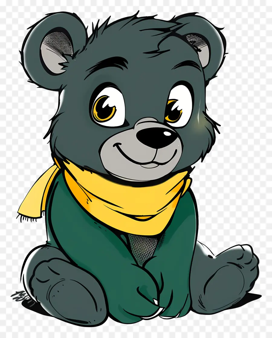 Desenho Animado Do Urso，Urso PNG