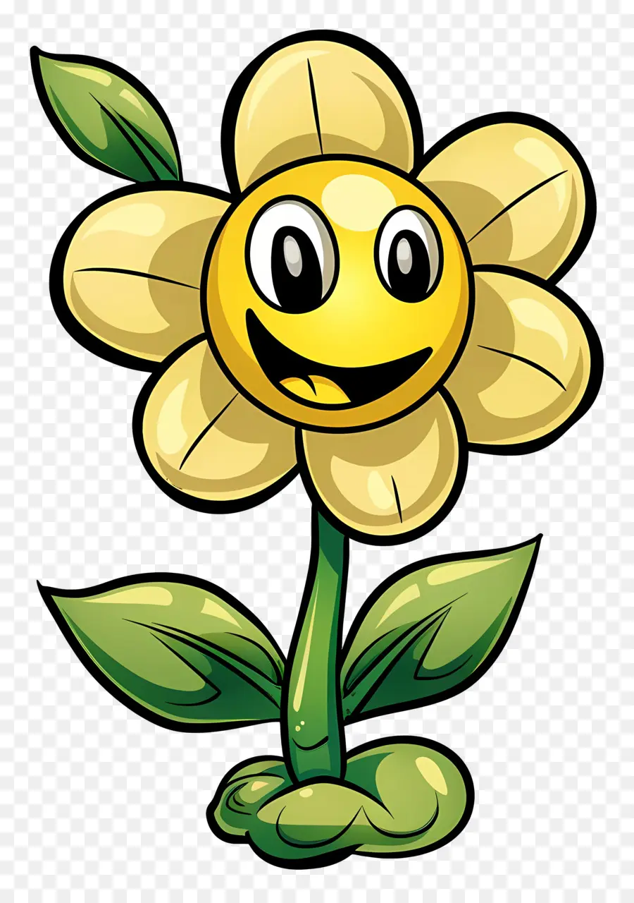 Cartoon Flor，Girassol PNG