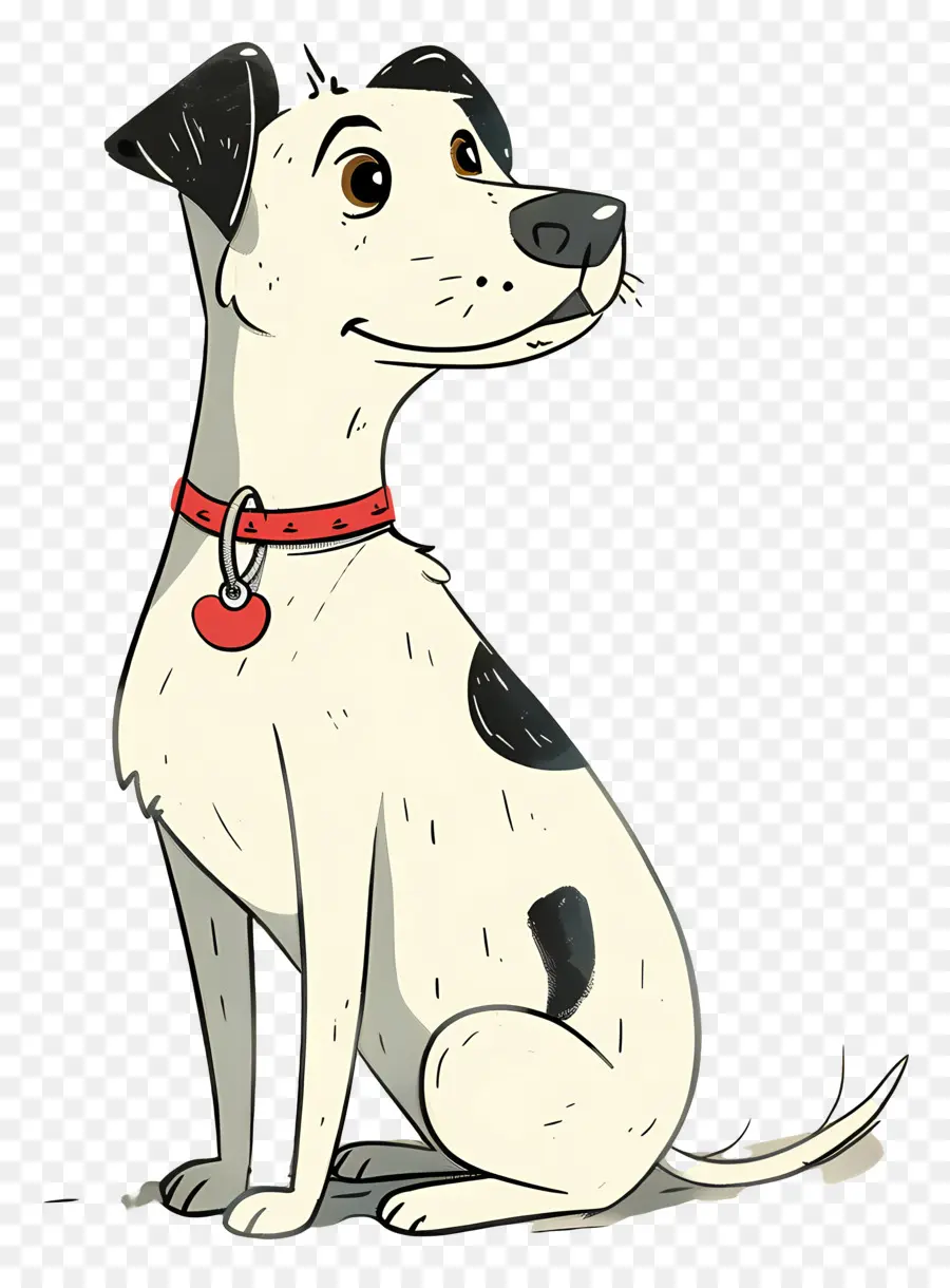 Cão Dos Desenhos Animados，Preto E Branco Cão PNG