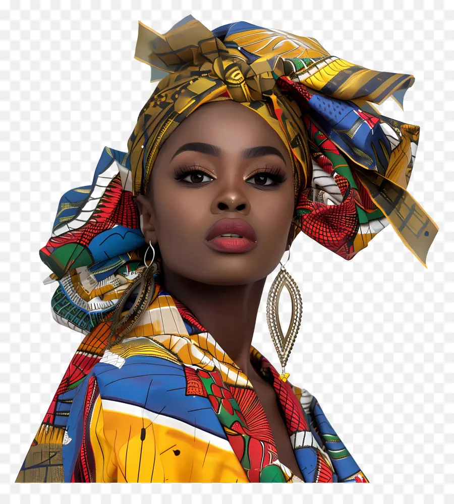 Mulher Africana，Mulher Negra PNG
