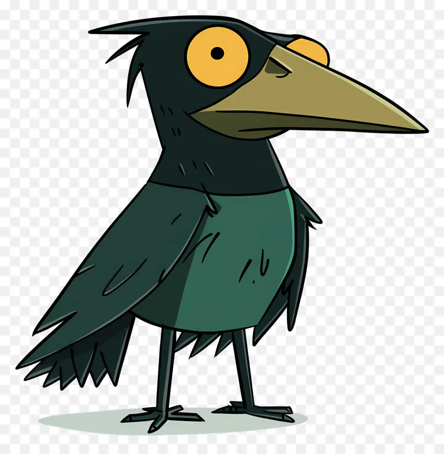 Cartoon Corvo，Crow PNG