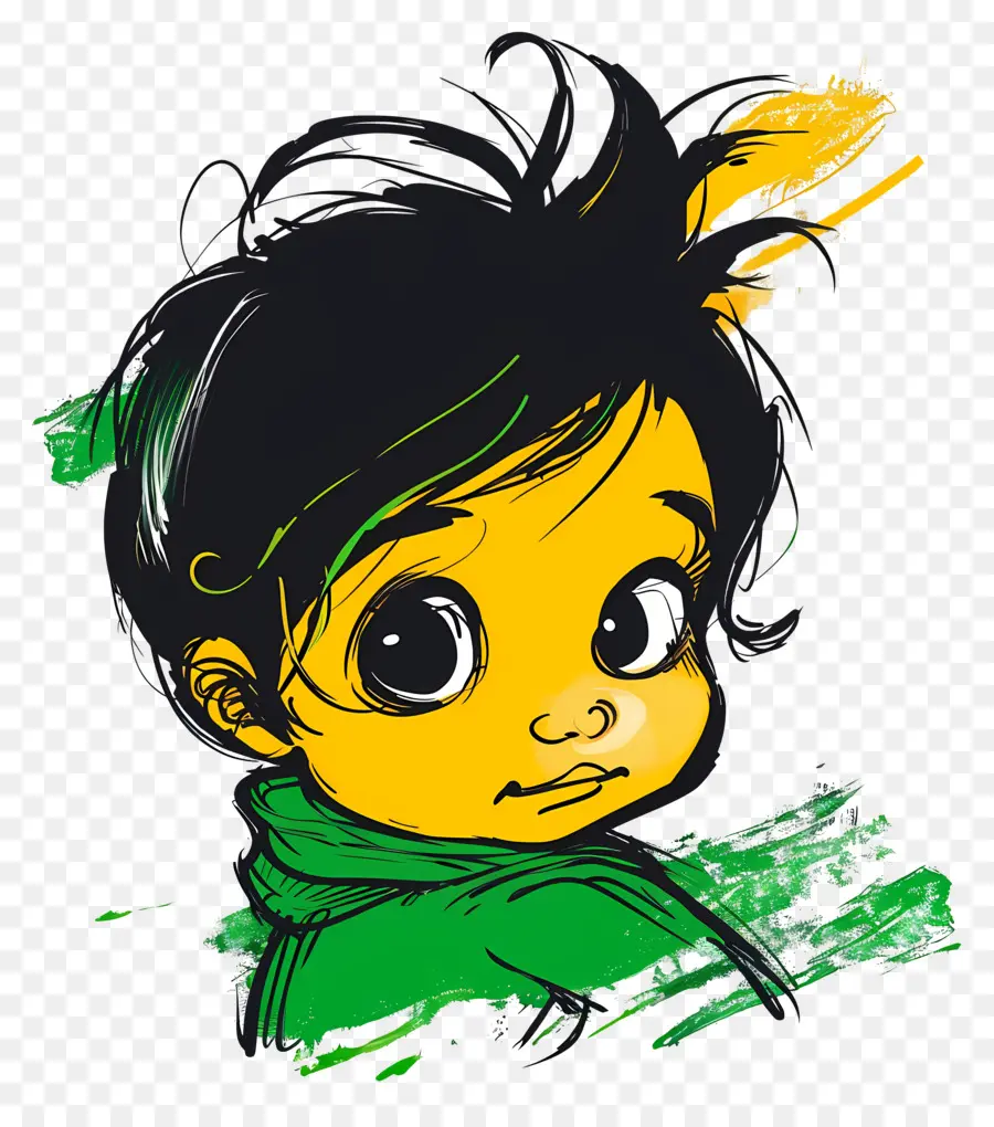 Caricatura Da Menina Do Bebê，Personagem De Desenho Animado PNG